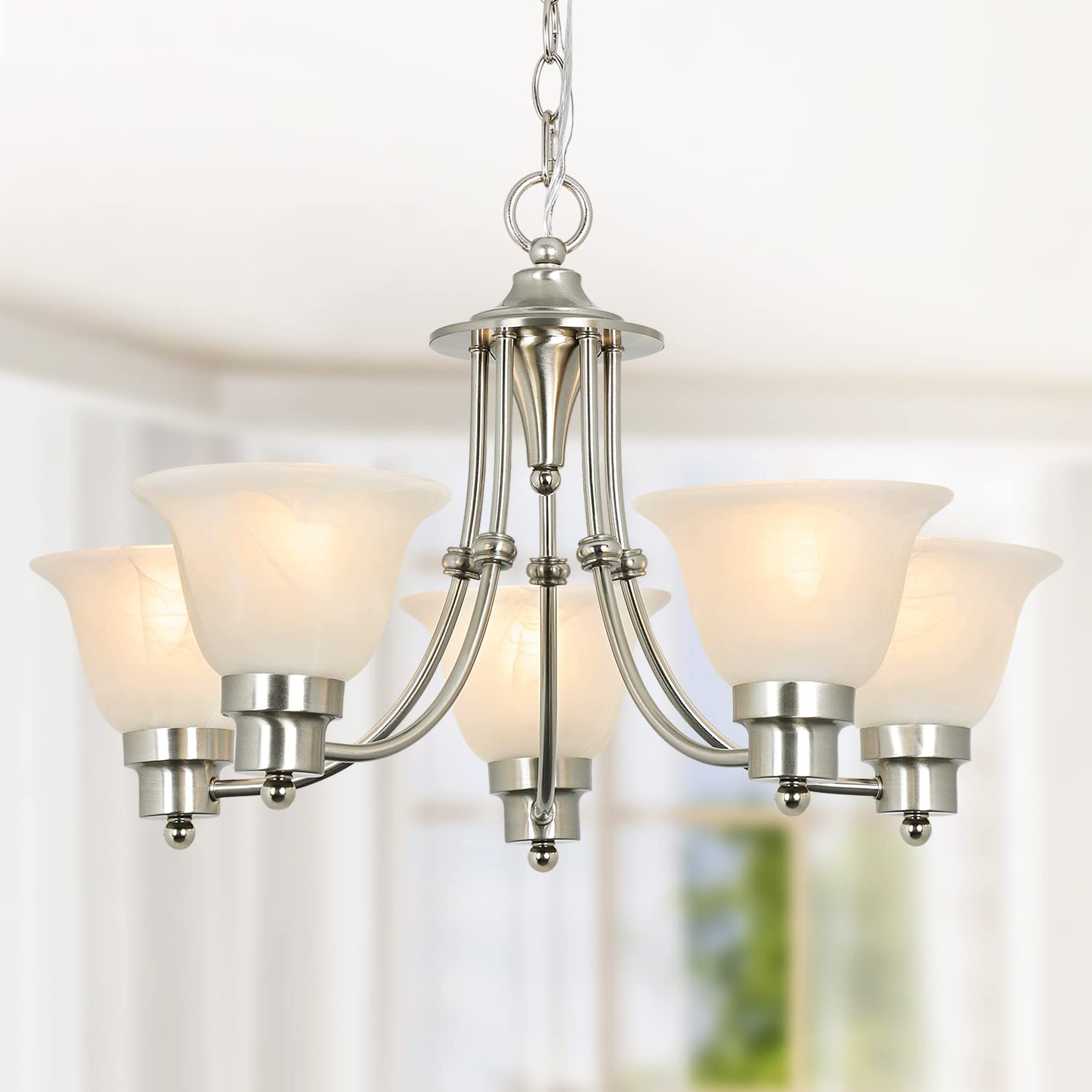 Depuley 5-Light Modern Chandelier Light