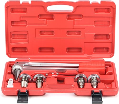 Miniatura 9 de iCrimp Kit de herramientas de expansión manual con cabezales de expansión de rotación automática, herramienta expansora de mango extensible para