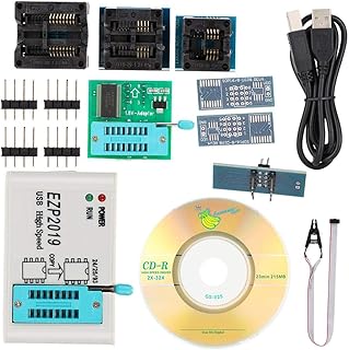EZP2019 High Speed USB SPI Programmer with 4 Tested Base Support for Block 24 EEPROM, for 25 Flash 93 EEPROM, etc.