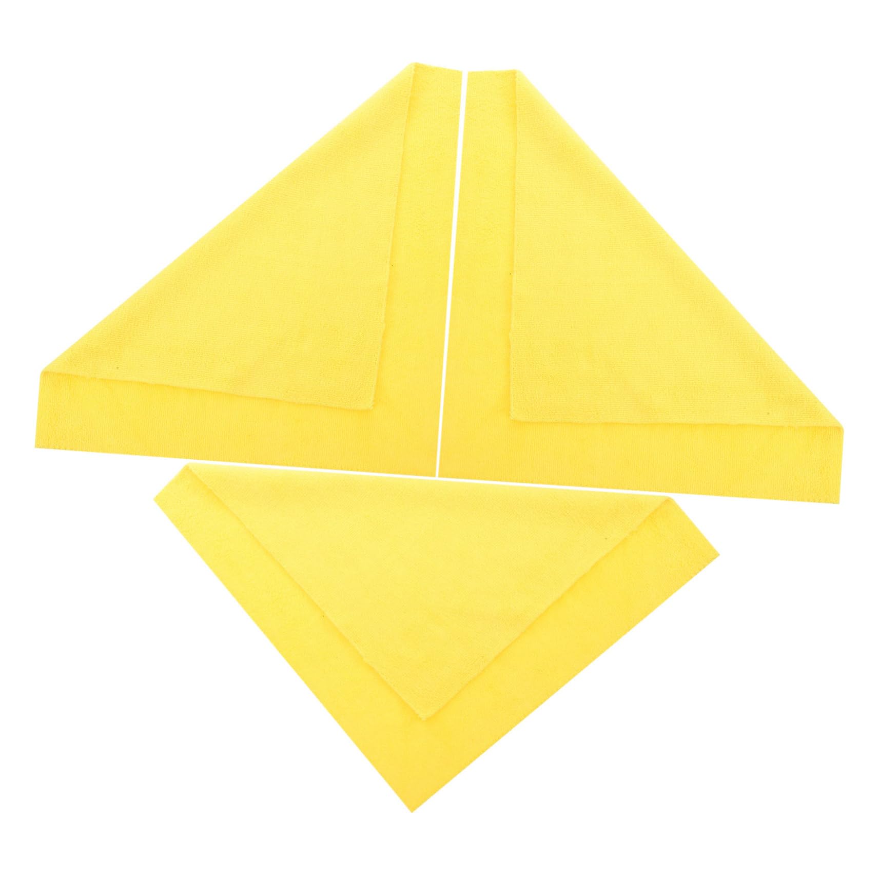 Healeved 4 Sätze Staubtuch Waffeltuch Kühlerreiniger Mikrofaser Schwämme Handtücher Für Die Küche Grüne Geschirrtücher Auto Wiederverwendbare Waschlappen Yellow Superfeine Faser 3 Stück * 4