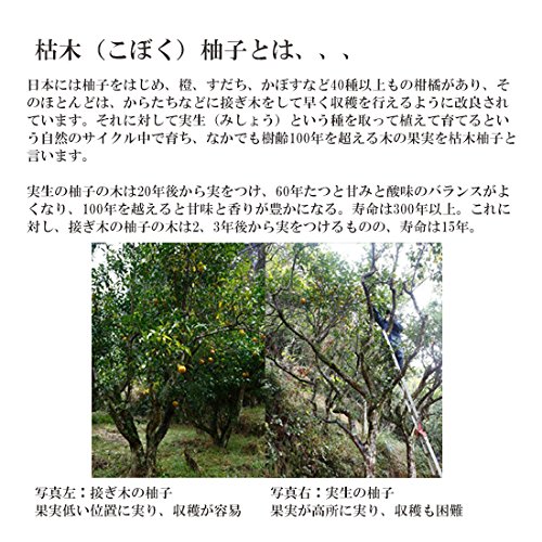 Amazon | カネトシ 厳選枯木実生ゆず ゆず果汁 70ml×4本セット 無添加 