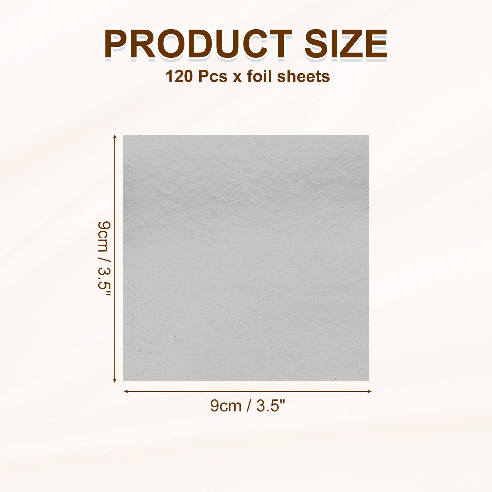 uxcell 120pcs Leaf Sheets, 3.5