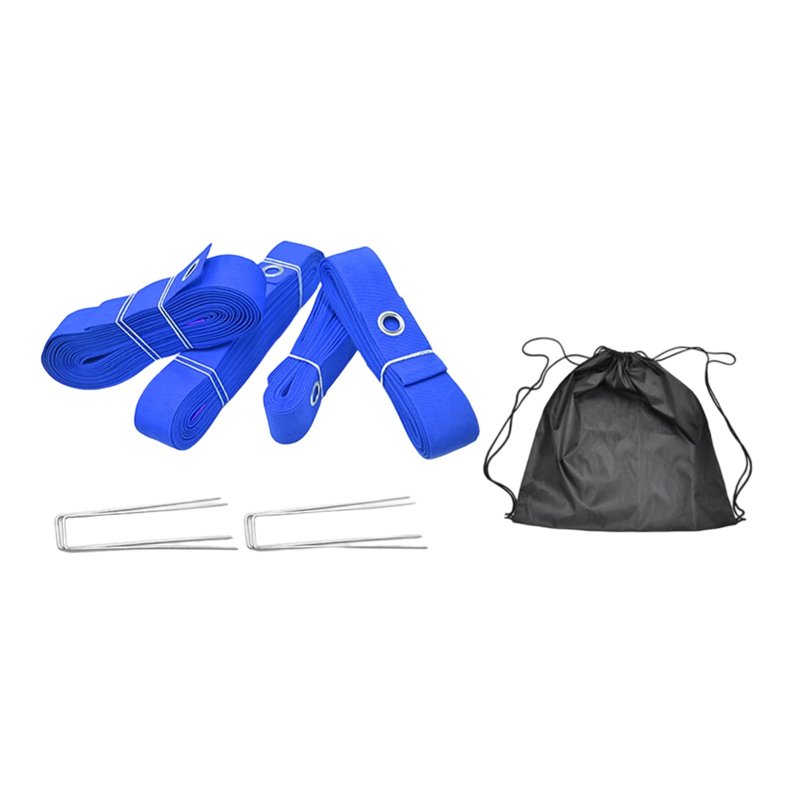 Xuancai Ligne de volleyball de plage avec clous de sol pour limites extérieures, courts, sangle marqueur durable de volleyball de plage avec clous de sol