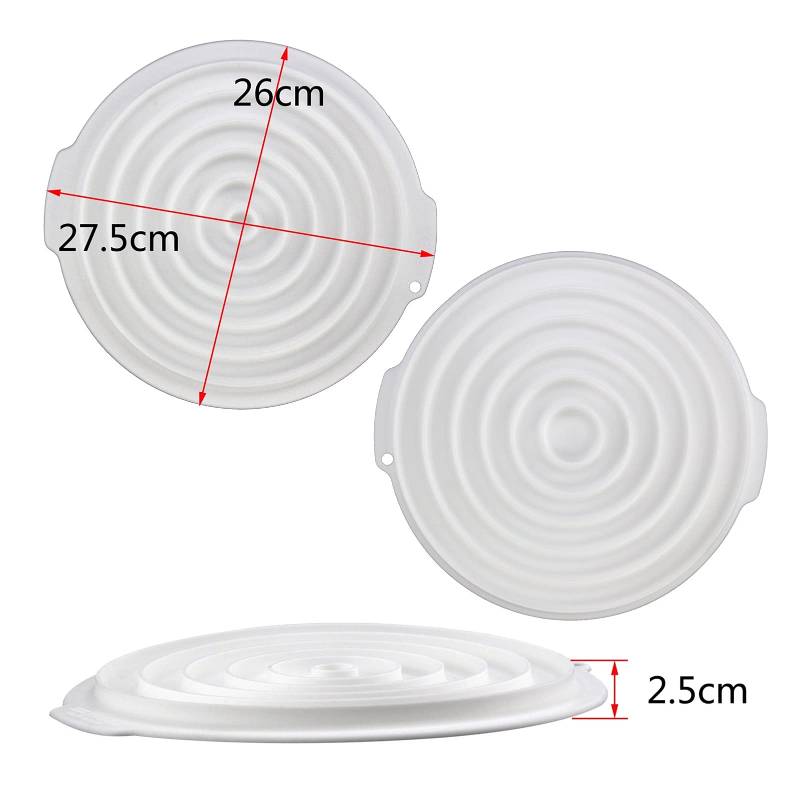 Forma do pieczenia, forma do ciasta, pieczenie HUANGXING-Planeta kształt pierścienia mus silikonowe formy do ciasta blacha do pieczenia nieprzylepna forma do pieczenia ciasta pasuje do dekoracji ciast