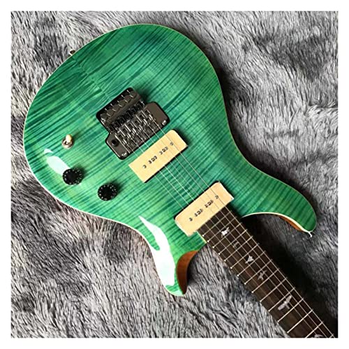 AMINIY Guitare électrique avec Pick-up Full Taille Touche d’érable Panneau en Acajou Jazz Electric Guitar P90 Pickup… - Les Beatles, Paul McCartney, John Lennon, RIngo Starr, George Harrison AMINIY Guitare électrique avec Pick-up Full Taille Touche d'érable Panneau en Acajou Jazz Electric Guitar P90 Pickup… – Image 6
