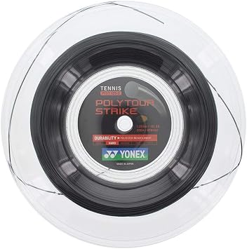 YONEX Poly Tour Strike Tennis String Reel Black
