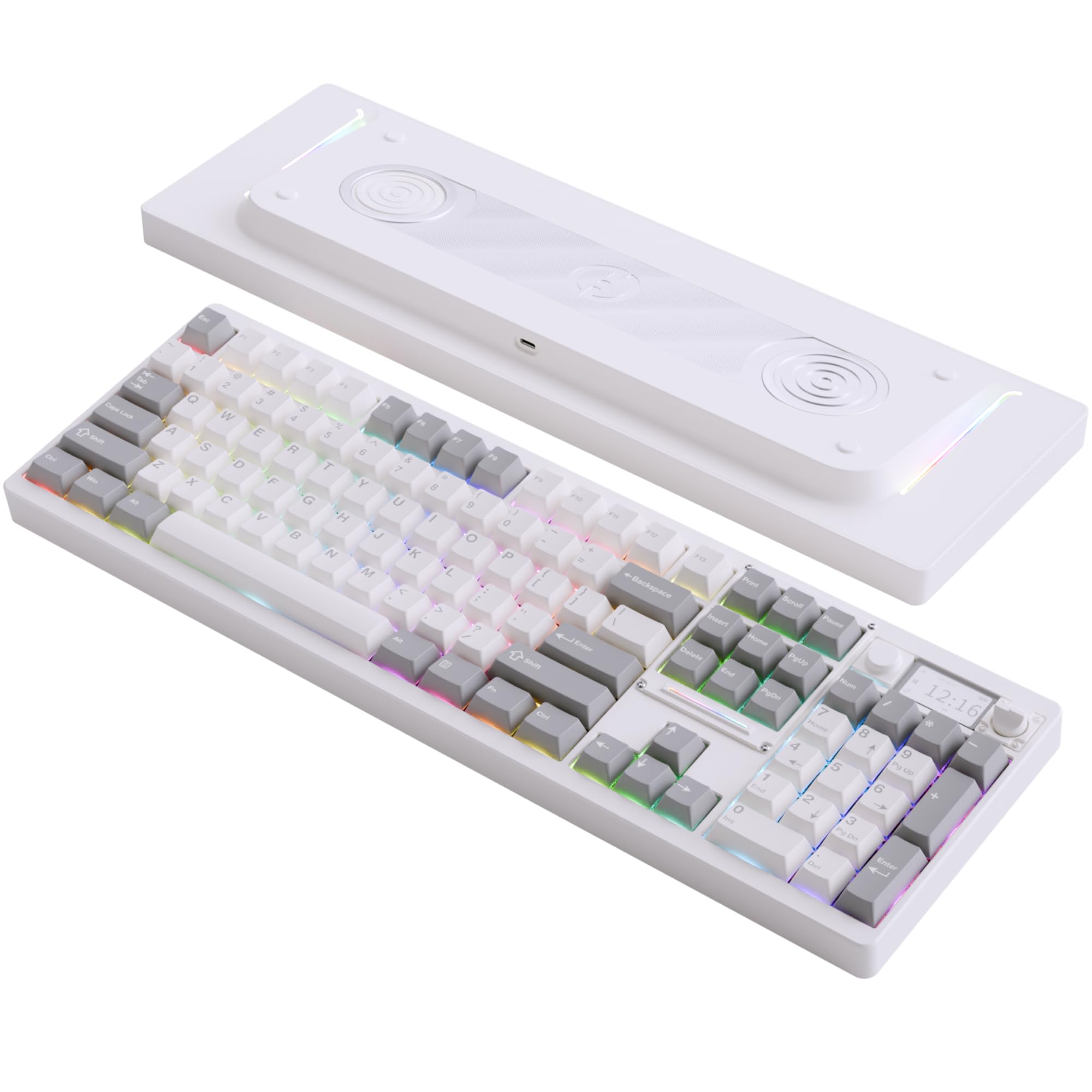 Amazon.com: OOCTPK Wireless Mechanical Keyboard, Chilkey ND104