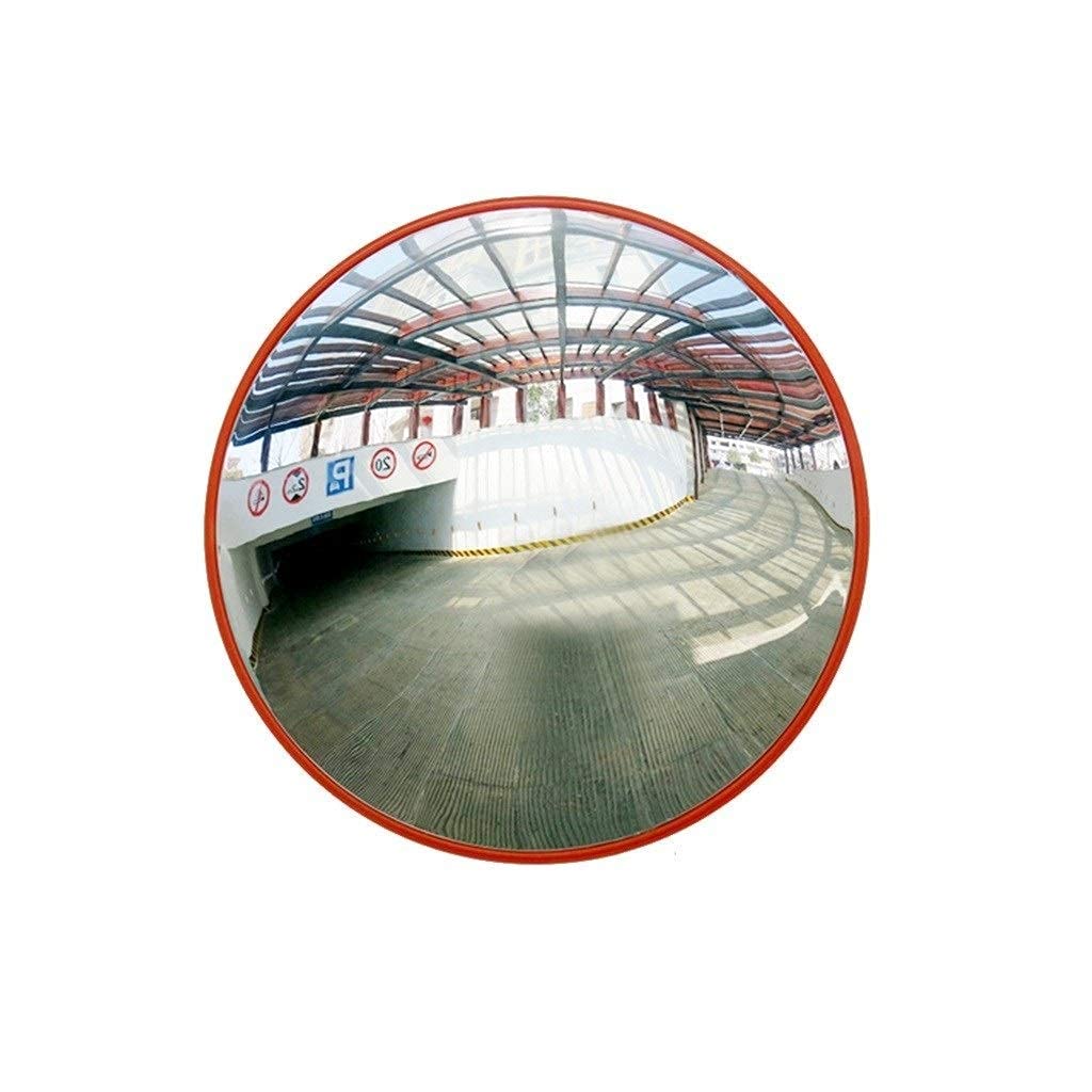 Espejo antirrobo de Centro Comercial, Espejo de plástico Redondo, Espejo Convexo no deformado Resistente a caídas de 30-80 cm (tamaño: 45 cm)
