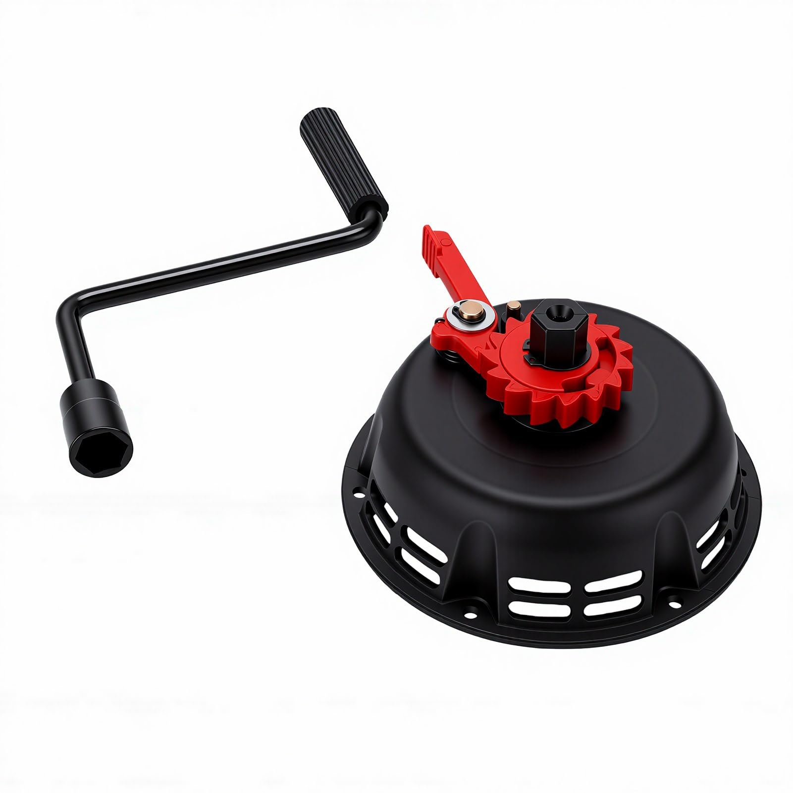 Yosoo Health Gear Arranque Rápido de Retroceso Conjunto de Arranque de Repuesto de Metal de para GX160 GX200 Motor Mini Bike Go Kart con Tornillos de Manga de