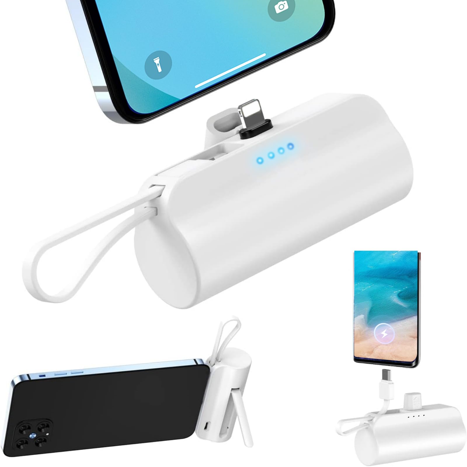 【Amazon.co.jp限定】モバイルバッテリー 軽量 小型 6000mAh…