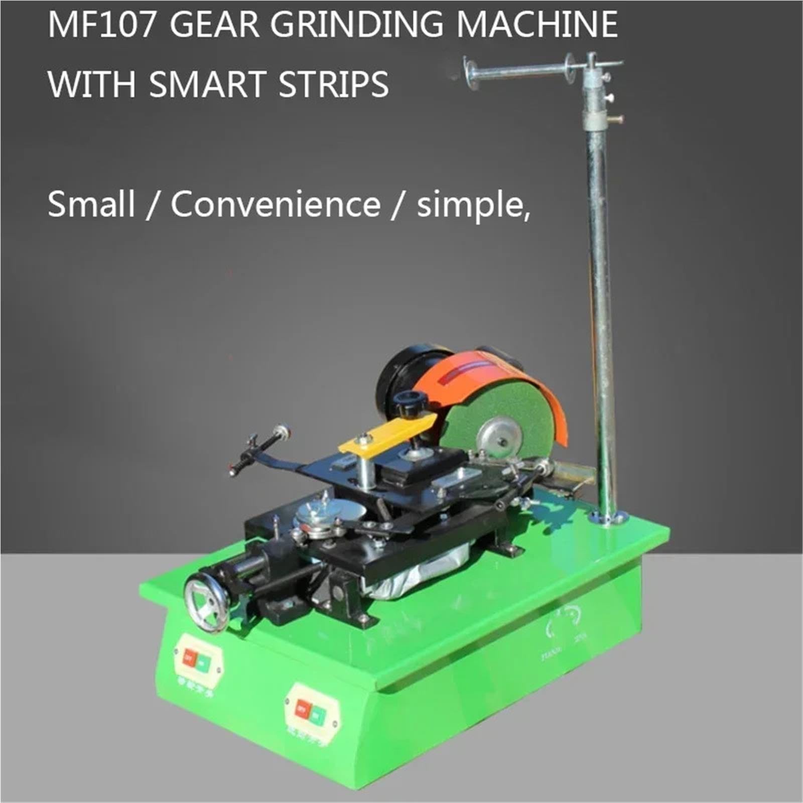 MF1107 Rettificatrice per lame per seghe a nastro Automatica 250W a velocità fissa Mini Rettificatrice per la lavorazione del legno(Adjust Speed)