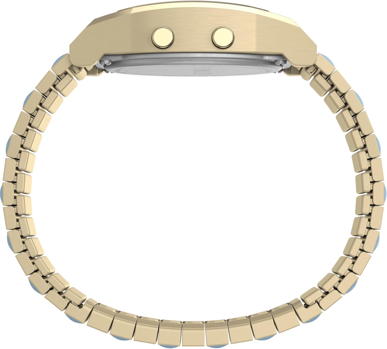 Timex Women's T80 36mm Watch - Gold-Tone Expansion Band Blue Dial Gold-Tone Case