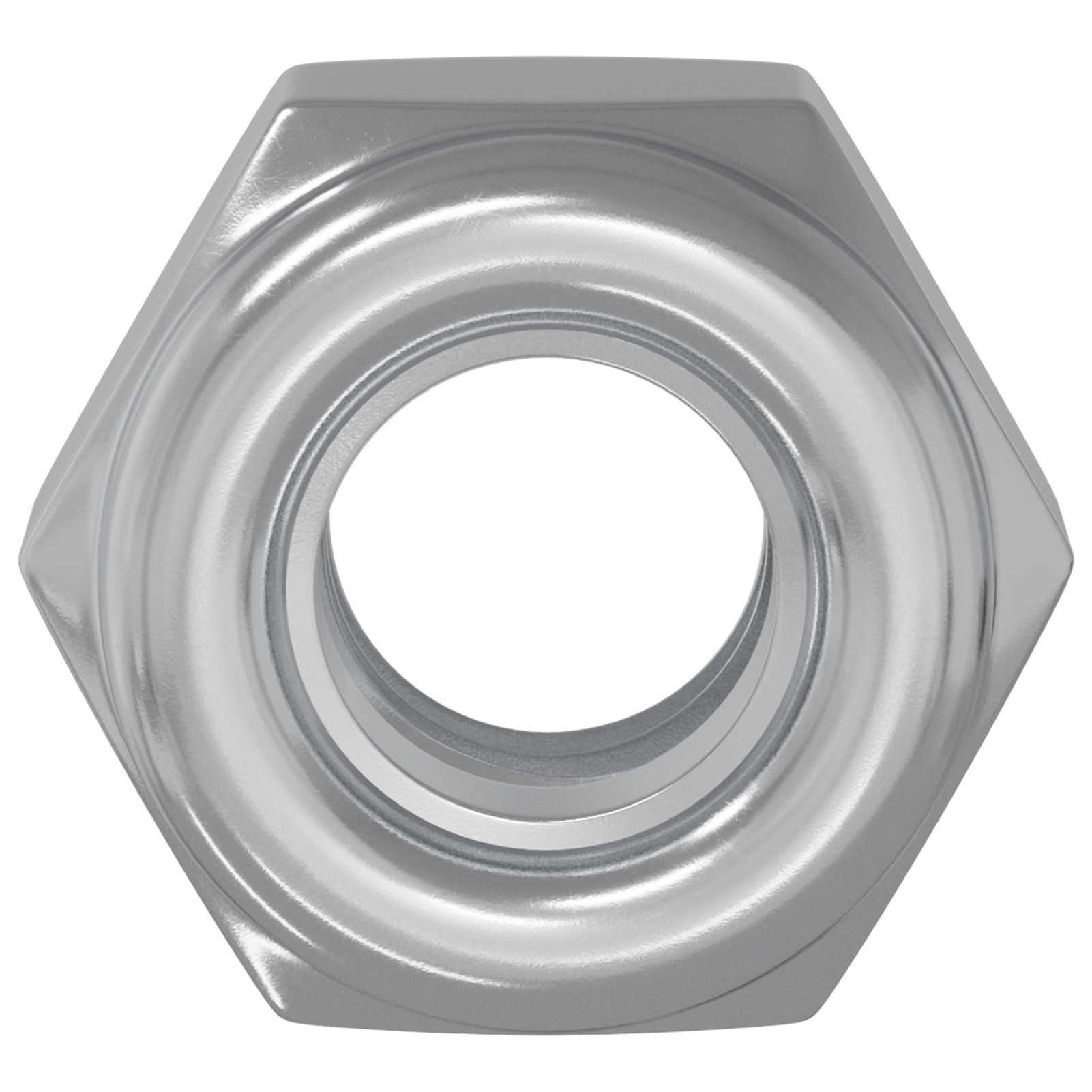Dado 9574 PCS Argento M6 x 10 mm Ferro