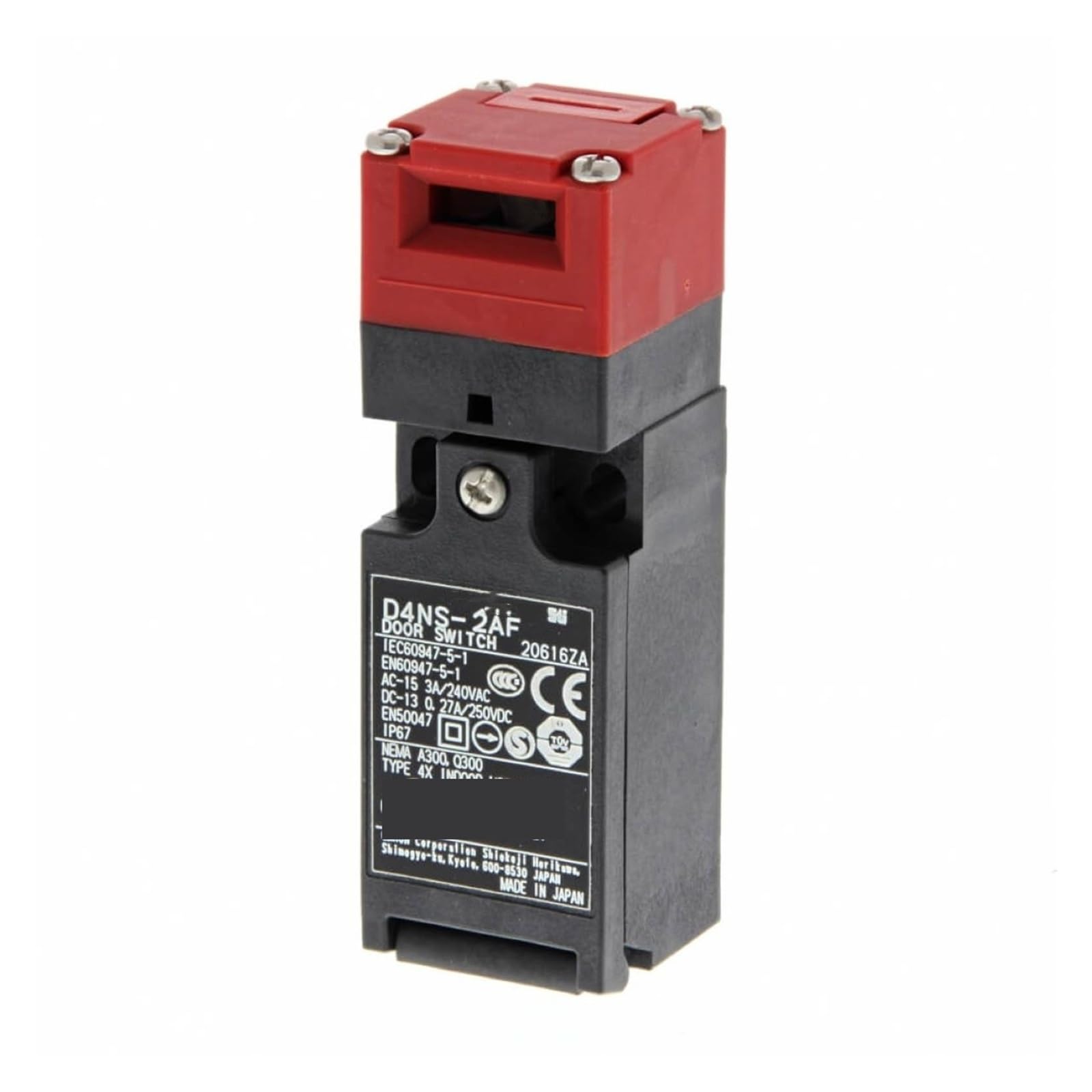 Interrupteur de sécurité D4NS-2AF pour sécuriser les carters de protection