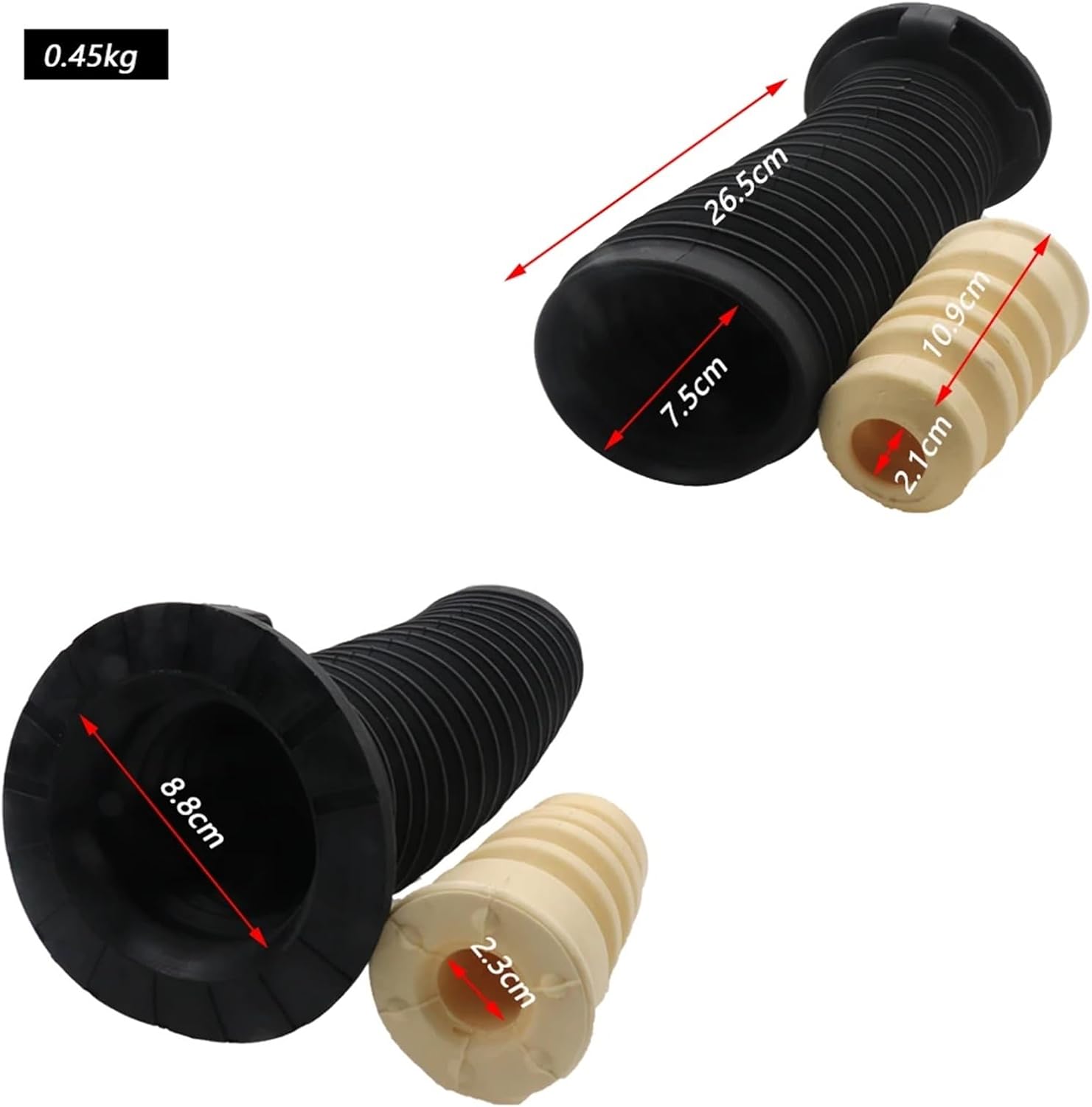 Suspension Dust Boot Car Rear Dust Cover Shock Absorber Rubber Bellow Boot Set For Honda For ODYSSEY 2015-2019 replacement