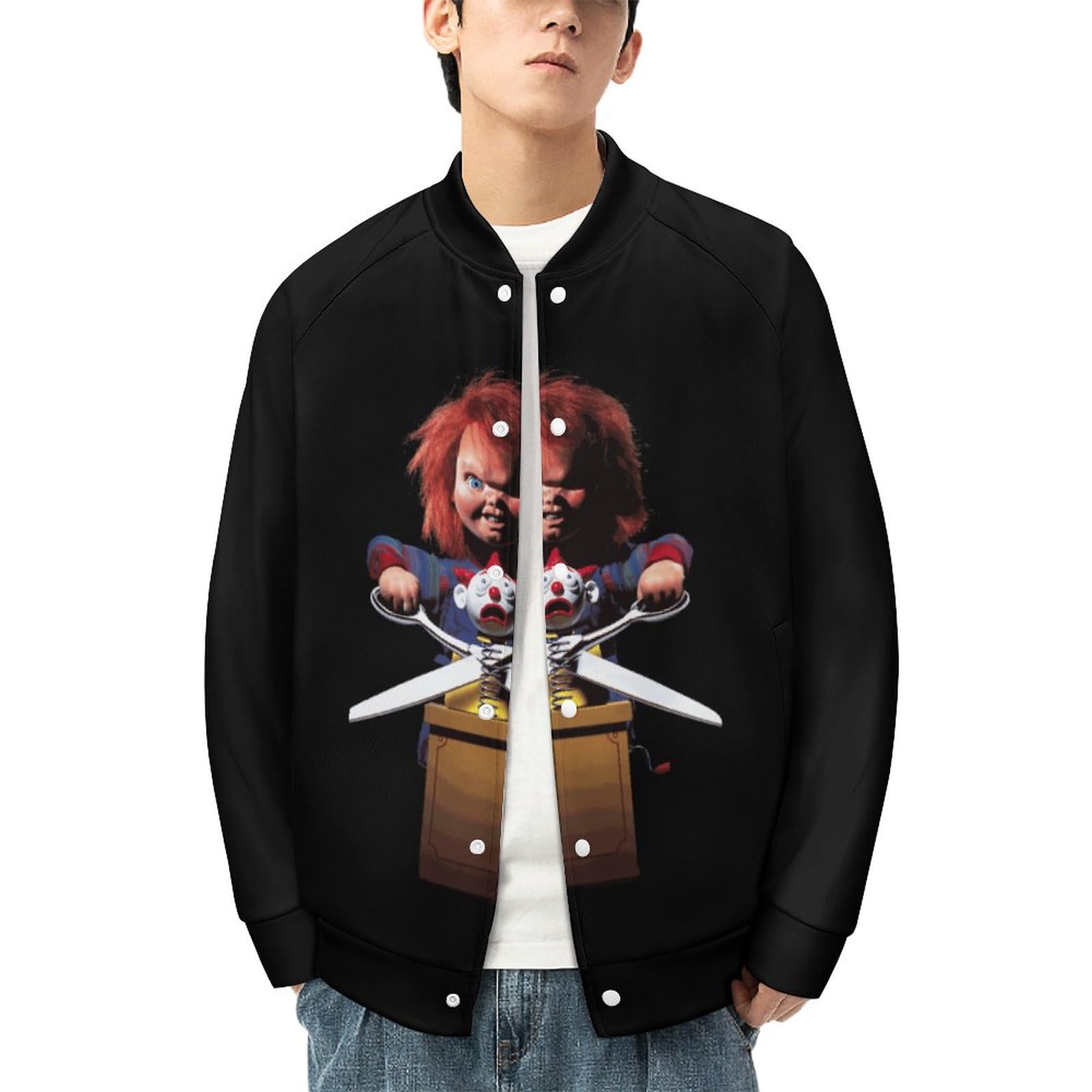 Amazon.co.jp: スタジャン チャッキー チャイルドプレイ ホラー映画