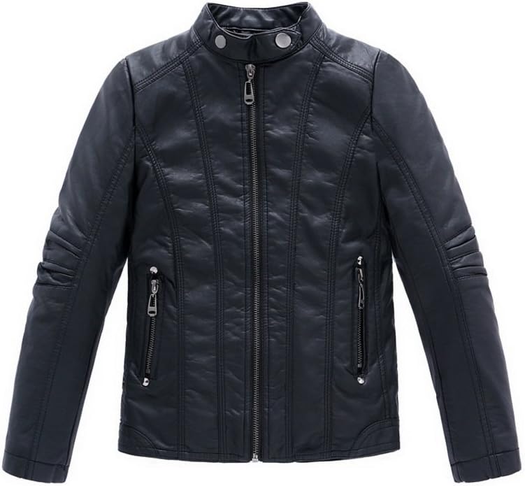 Winter Jacket for Toddler Boys Motorcycle Casual Jacket Winter Jacket for Teens Boy