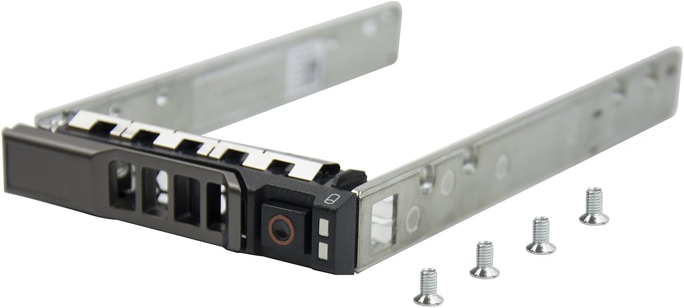 2.5" SAS SATA Hard Drive Tray Caddy for Dell G176J PowerEdge R610 T610 R620 R710 T710 R720 R815 R820 By Ouway