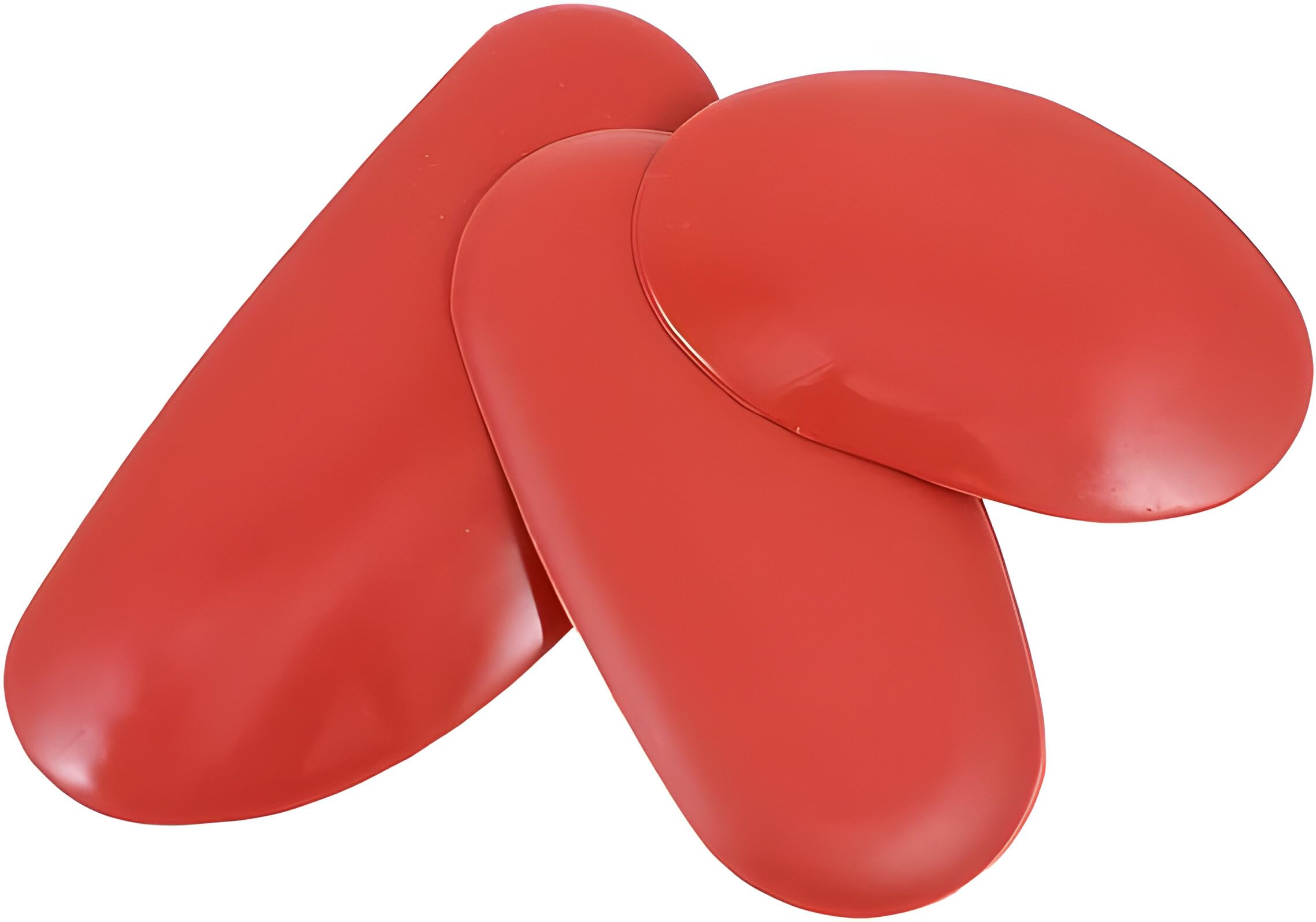 VINTAGER Rubber Clay Scraper Set 3pcs – Flexible Pottery and Clay Shaping Scrapers for Smoothing, Sculpting, Trimming and Refining Clay in Ceramics, Pottery Making, DIY Crafts and Studio Use