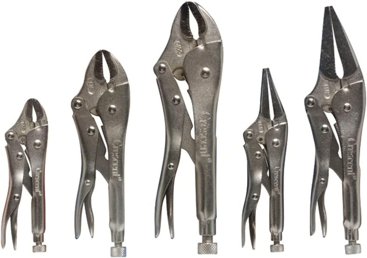 Crescent 5-Piece Locking Plier Set