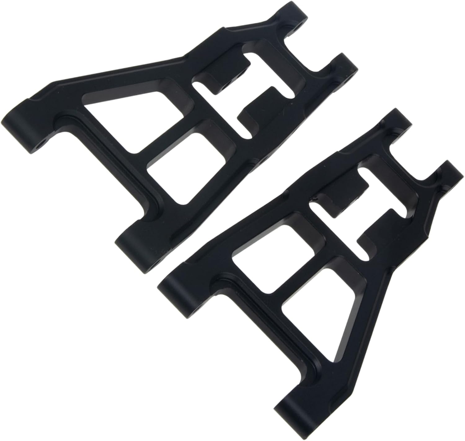 Aluminum Front Lower Suspension Arms Set for 1/10 Scale Tamiya DT-02 DT-03 Chassis RC Buggy Car Upgrades Parts