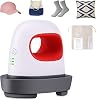 Mini Heat Press Machine, wintfarm Heat Press Machine Small Heating Transfer Press for HTV Iron-on Vinyl Projects T-Shirts Shoes Hats Pillow Crafts, Easy to Use, Red