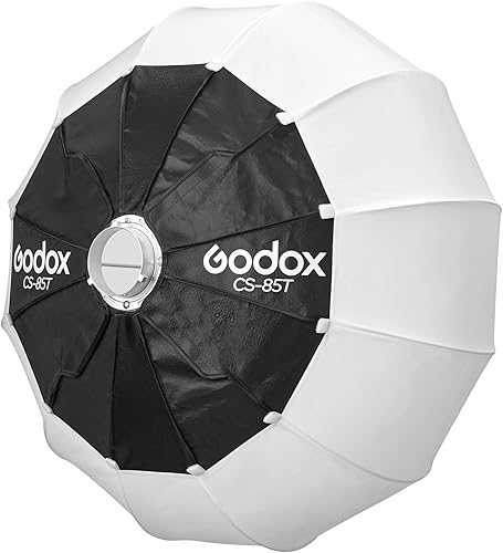 Godox CS-65T linterna plegable Softbox 25.6 pulgadas25.6 in modificador de iluminación suave para Godox SL60II SL150III FV150II AD300PRO AD400PRO