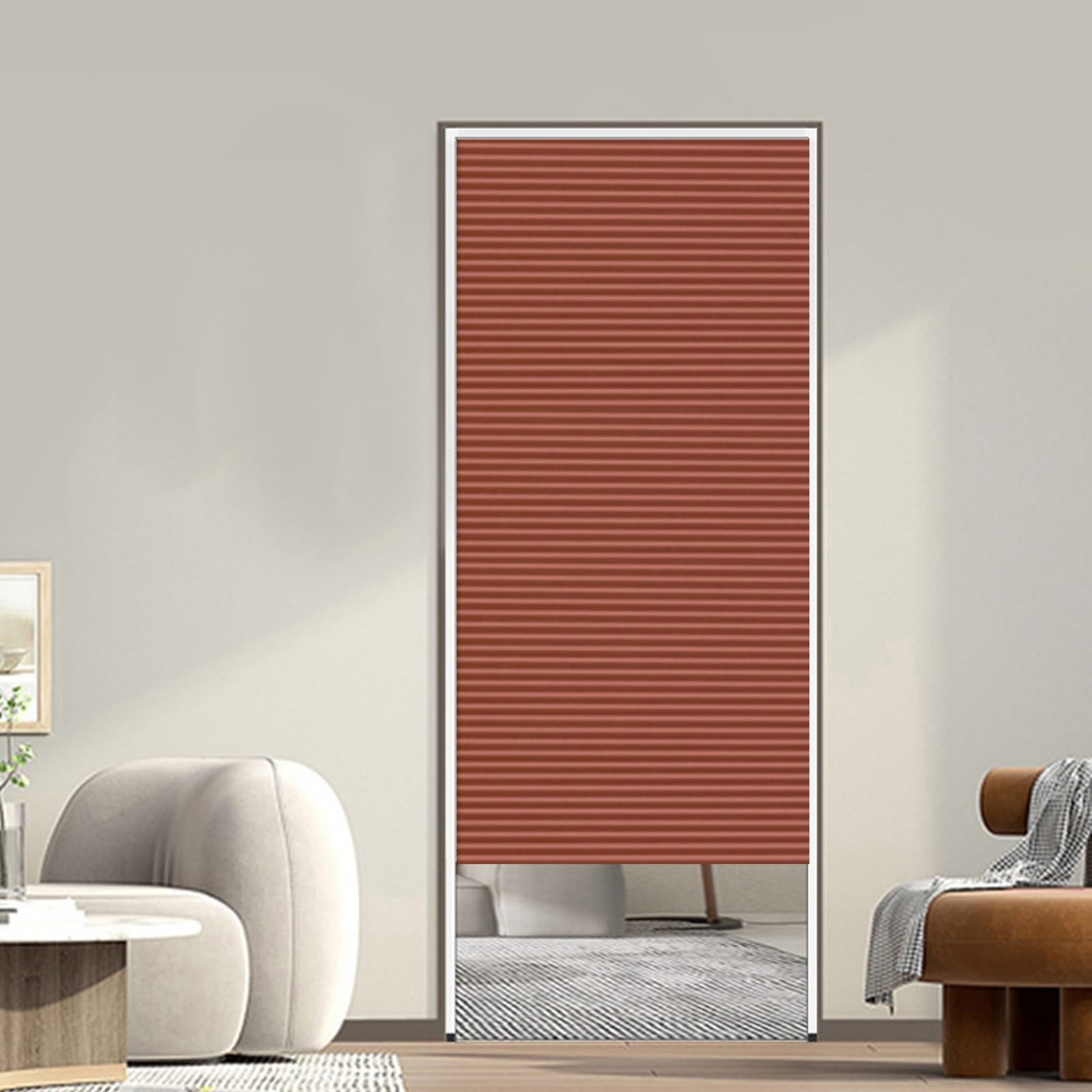 Portes accordéon intérieures en nid d'abeille coulissantes 49x80