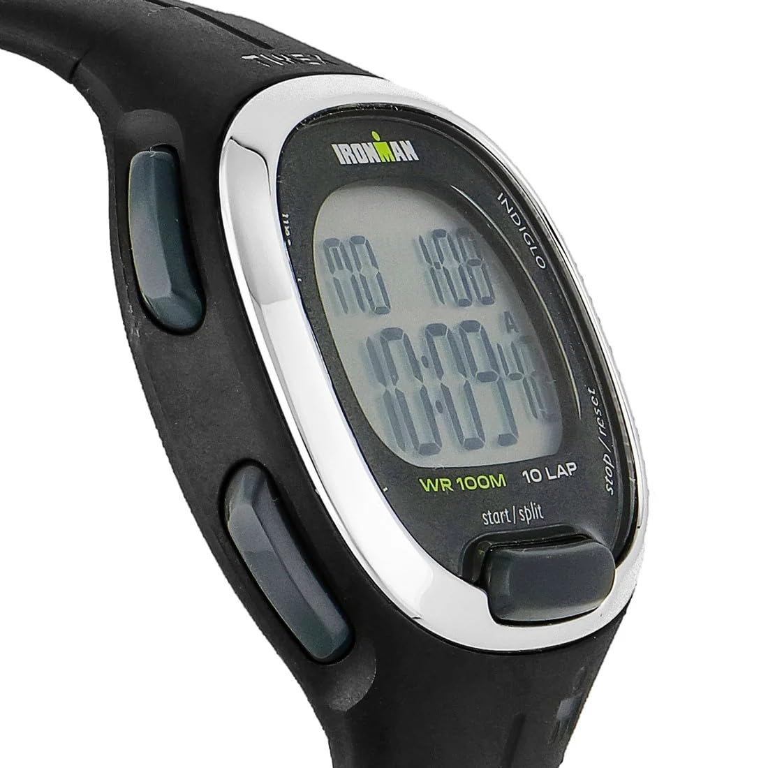 Timex Damen Digital Uhr mit Harz Armband