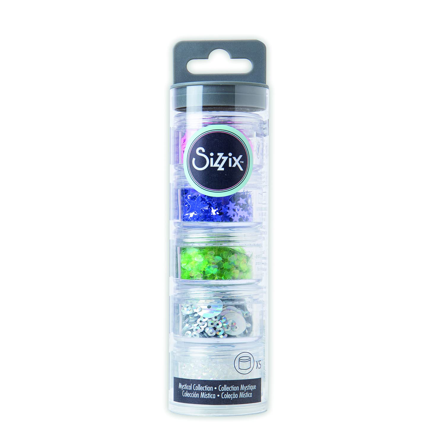 Sizzix Creazione di paillettes e perline essenziali, 5 g per