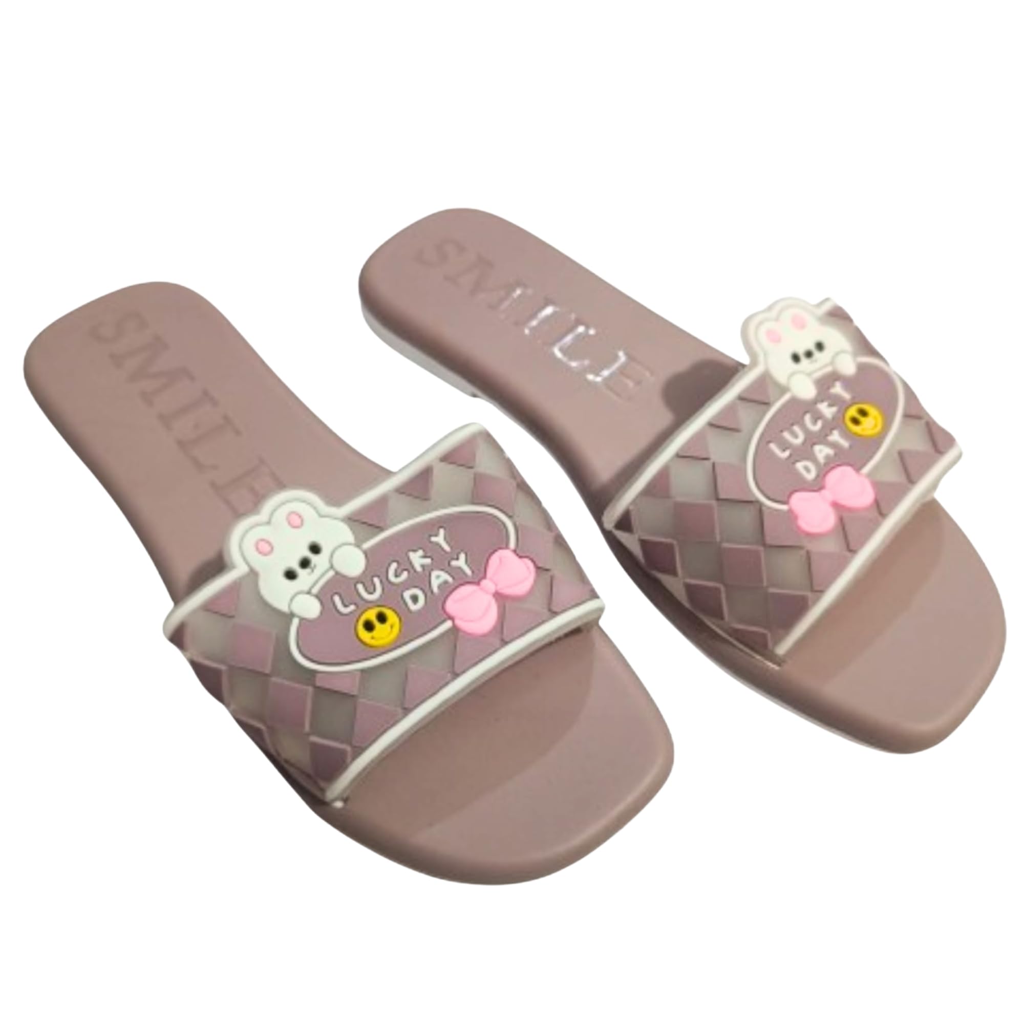 Women Lucky Day Flip-Flops with Synthetic Upper & PVC Sole - Lightweight Everyday Slippers-picture-17