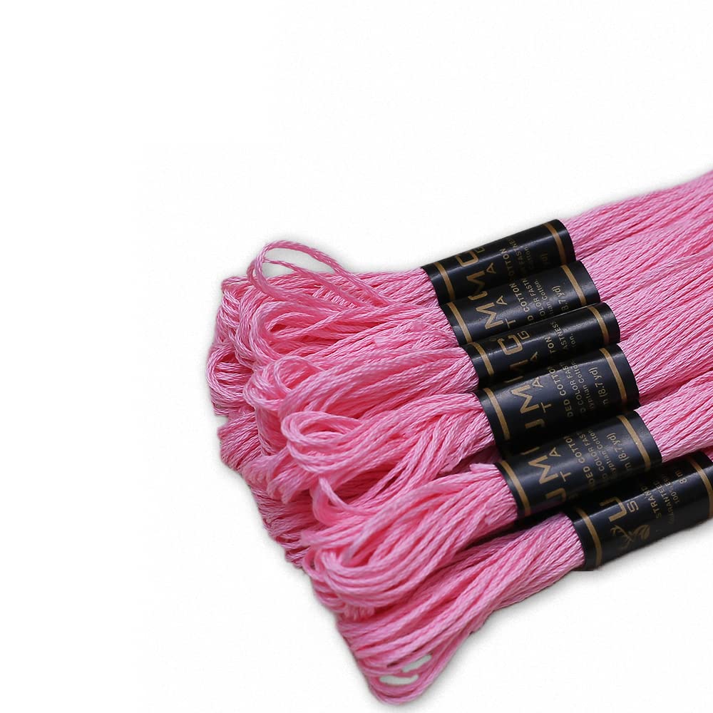 14 Matassine Per Punto Croce, Filo Da Ricamo In Cotone Nero, Filo Per Braccialetti Dell'amicizia - Foto 2