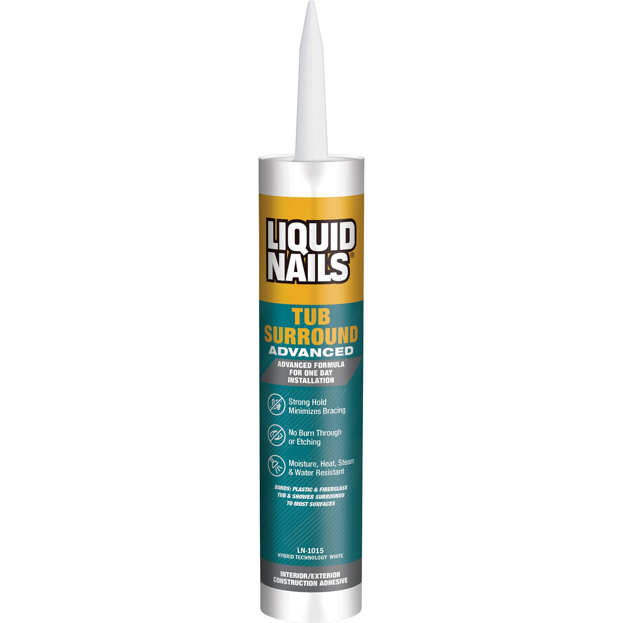 Liquid Nails 10 oz Tub Surround Interior/Exterior Advanced Construction Adhesive