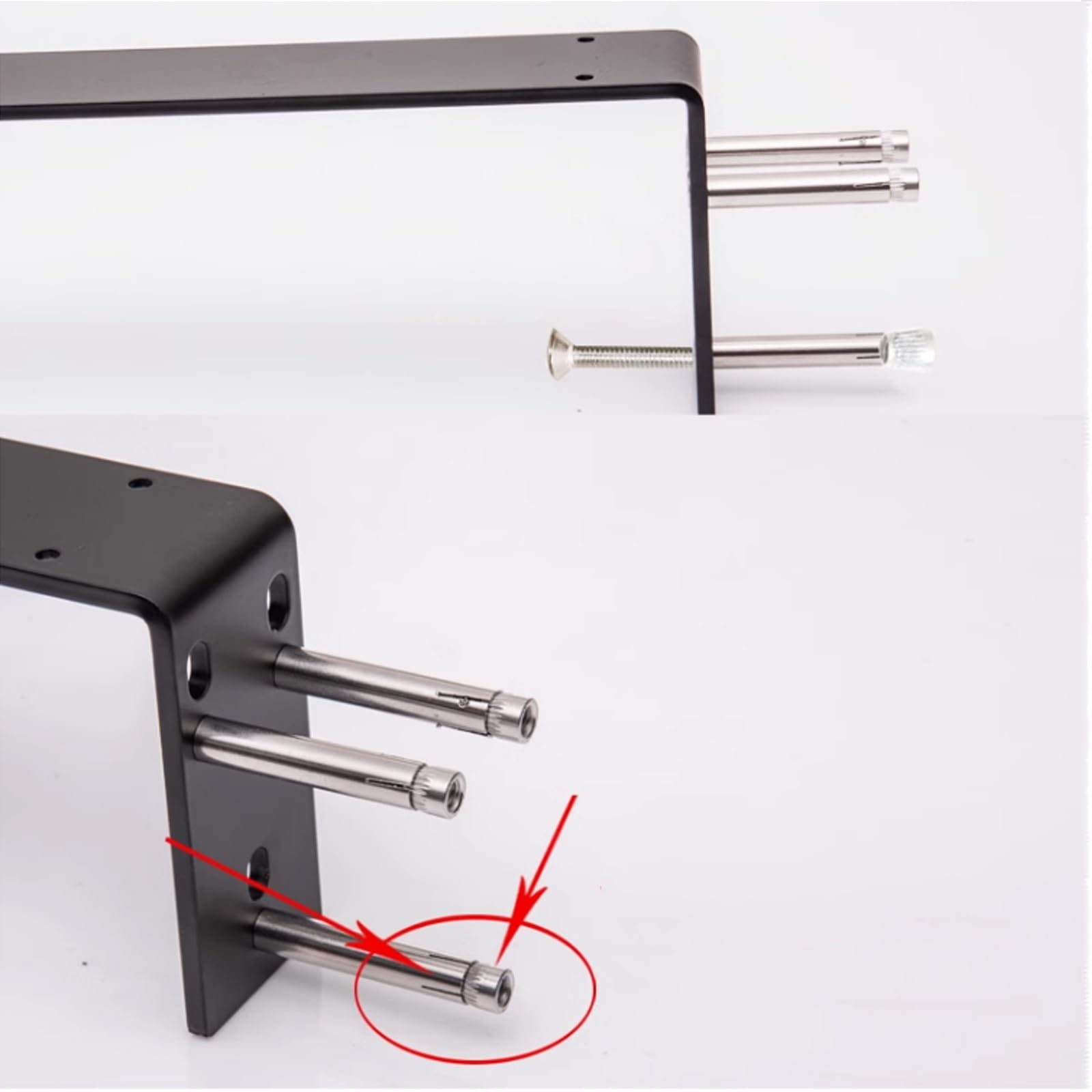 2 Pezzi Staffe per Mensole Pieghevoli Supporti per Mensole da Parete Resistenti Supporti per Mensole Decorative in Metstaffe Di Supporto per Mensole a Forma Di L in Acciaio Al Carbonio, Salva