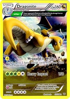 Pokemon Dragonite Holo Card