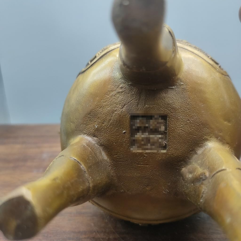 Incensiere a Cascata Ornamenti for bruciatori di incenso Decorazione Feng Shui for la casa in legno di sandalo Oggetti da collezione antichi Bruciatore di incenso in ottone Brucia Incenso In Ceramica