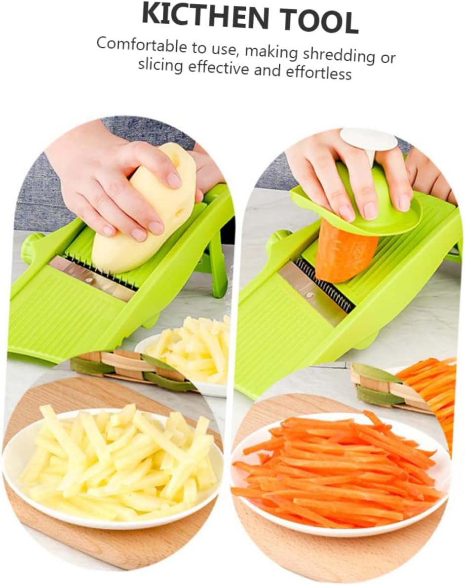 Multifunctional Manual Vegetable Slicer and Potato Grater Kitchen Tool with Adjustable Blades for Precise Slicing and Dicing, Suitable for Fruit and Vegetable Prep