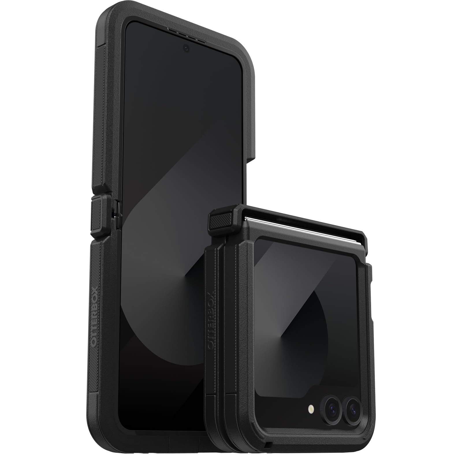 OtterBox Defender XT Case for Samsung Galaxy Z Flip7 FE/Z Flip6, Shockproof, Drop proof, Ultra-Rugged, Protective Case, 4x Tested to Military Standard, for foldable phones, Black
