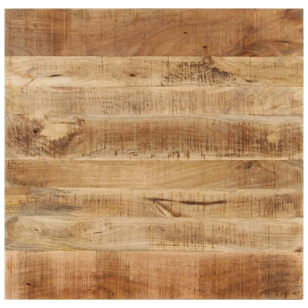vidaXL Mesa de Comedor de Madera Maciza de Mango 82x80x76 cm