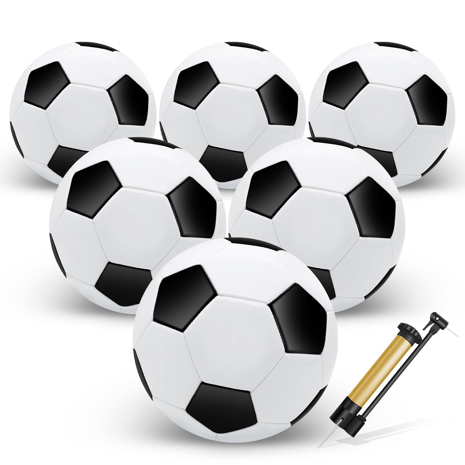 Photo 1 of Zantrech 6 Pack Size 5 Soccer Balls