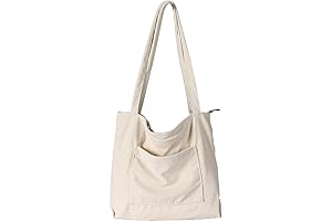 WantGor Corduroy Tote Bag, a Casual Yet Chic Companion for Women