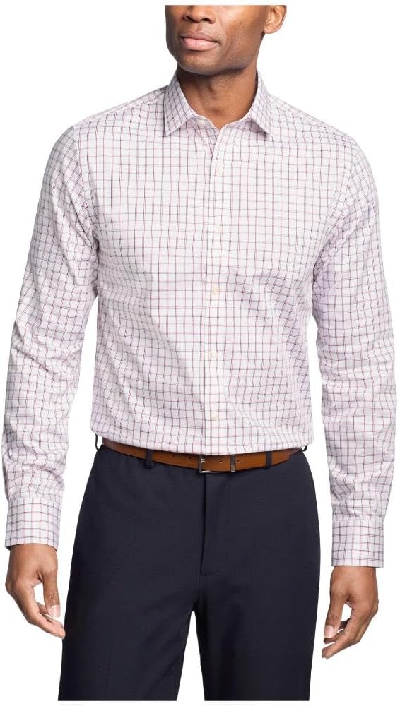 Tommy Hilfiger Mens Regular Fit Button Down Dress Shirt