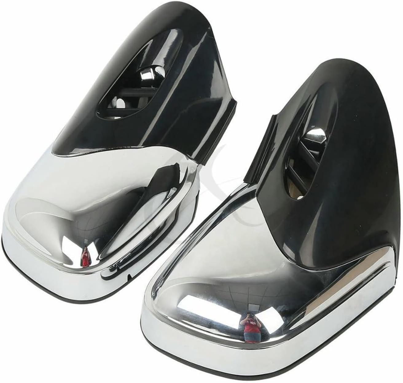 Motorcycle Left & Right Rear View Side Mirrors Compatible with BMW K1200 K1200LT K1200M 1999-2008 2007 06 05 04 03 02 01 2000