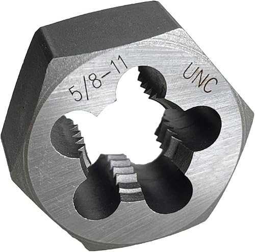 58 "-11 hex. muere el reenhebrado muere el hilo muere la mano derecha del acero del cartón