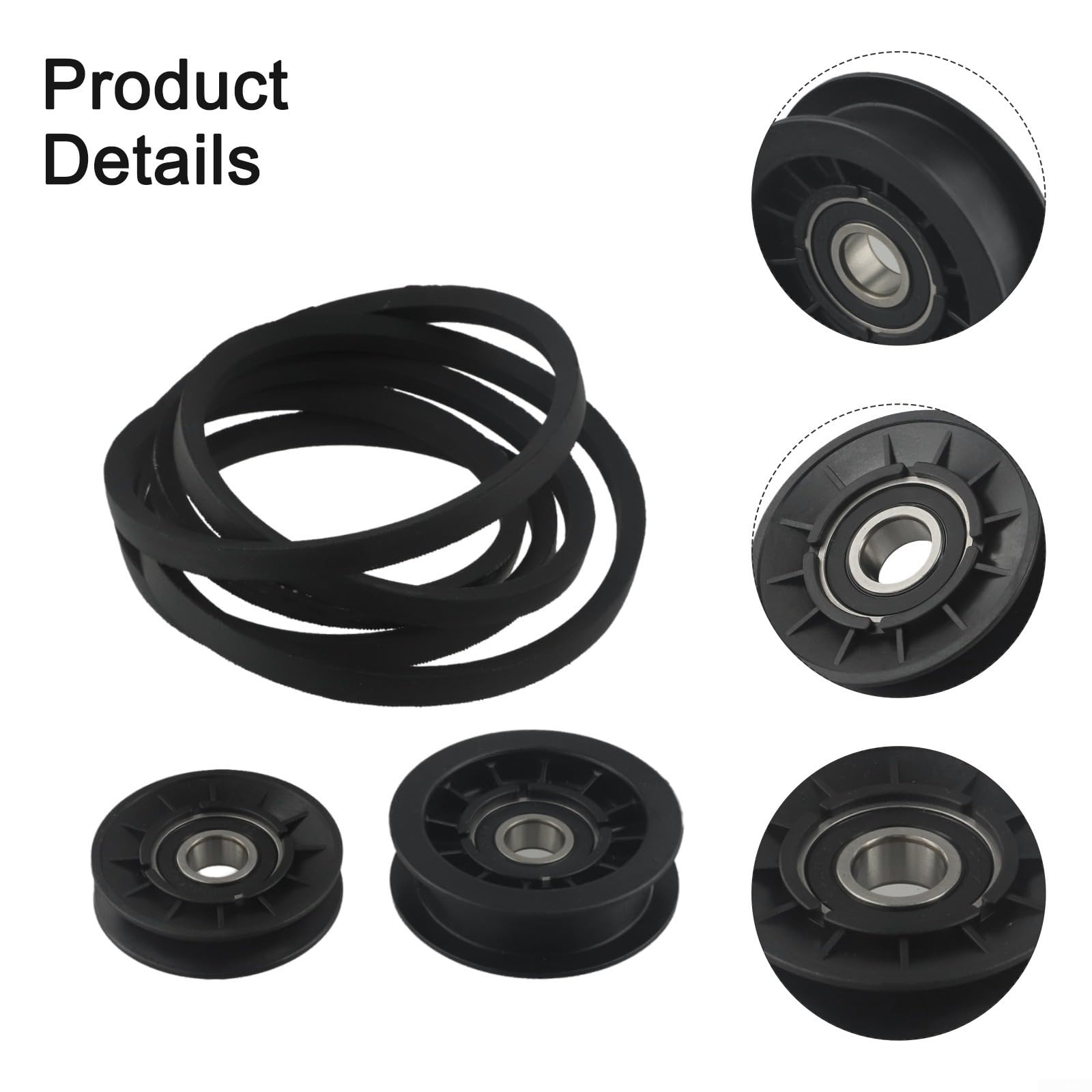 Spannrolle, Antriebsriemen-Set, für GX20006, GX20286, GX20287, passend für 1760097, 690409, 690409MA Rasentraktor-Modelle
