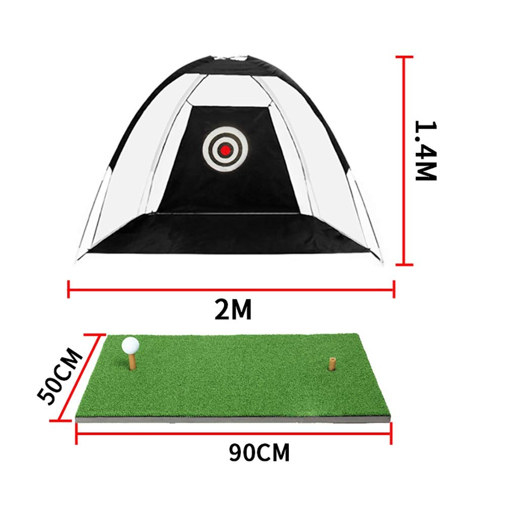 Reti da Golf Reti da Golf Rete da Golf Ausilio per Allenamento Pop Up Ritorno Automatico della Pallina Rete da Colpire da Golf con Target Golf Accessori per Allenamento Altalena Po