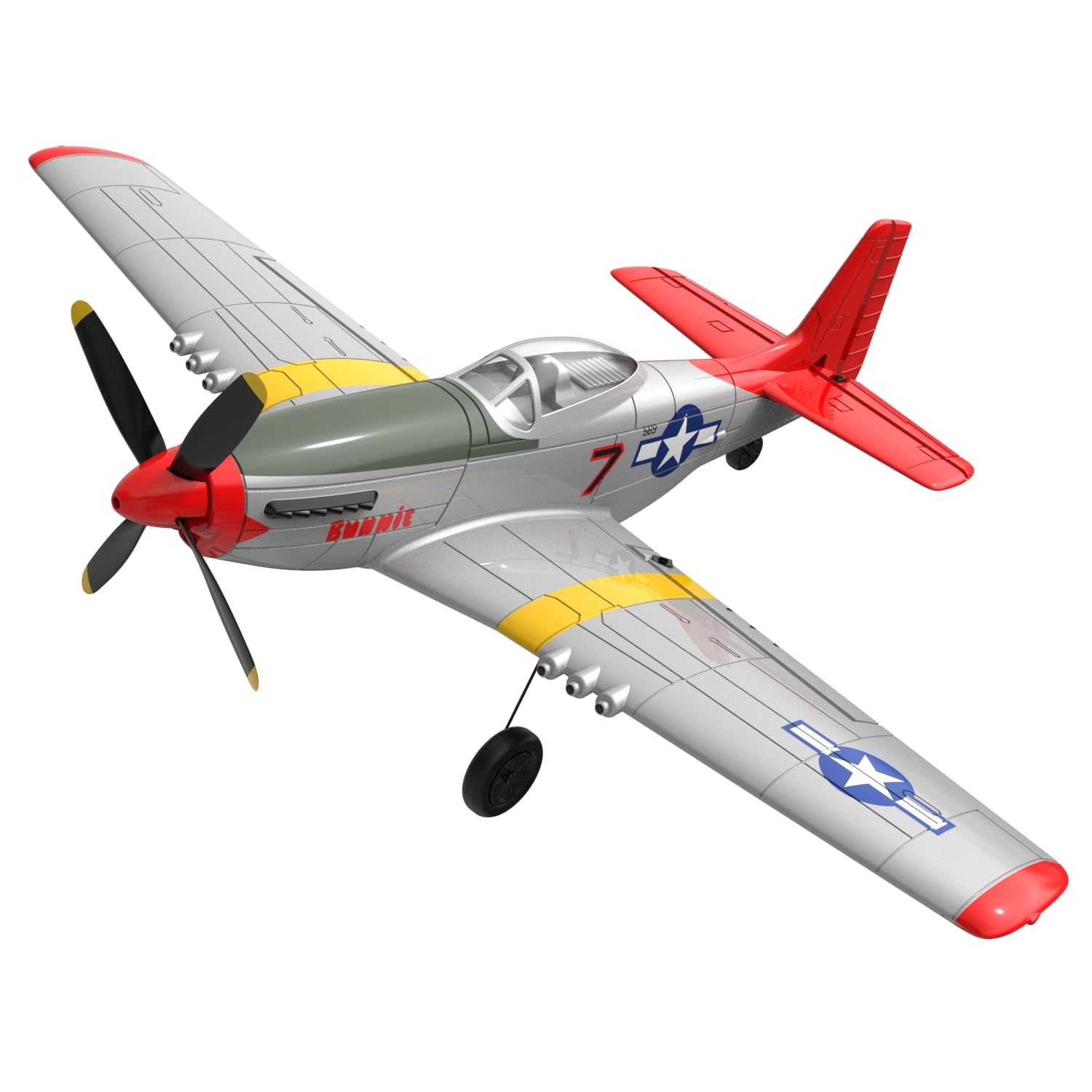 Amazon.com: RoofWorld RC Plane P51D Mustang Remote Control