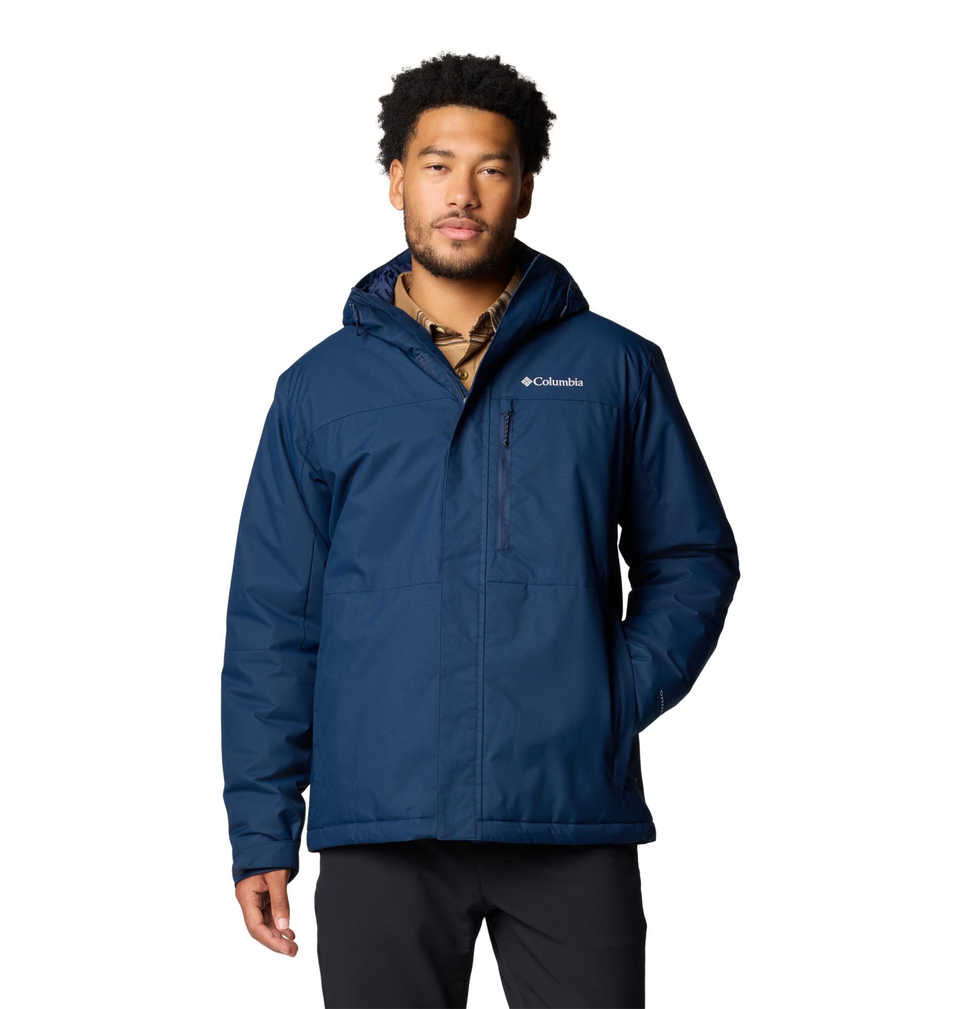 Columbia Men's Hikebound 2 Insulated Jacket, Winter Jacket, Collegiate Navy, Large