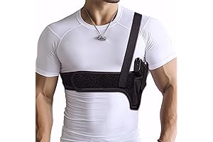 Quick Draw Concealed Underarm Shoulder Holster for Pistols and Revolvers