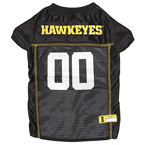 Ncaa College University Of Iowa Mesh Jersey For Dogs & Cats, Xx-Large. Licensed Big Dog Jersey With Your Favorite Football/Basketball College Team #TOP27